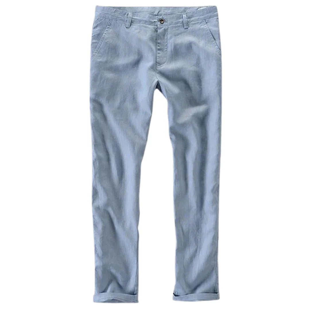 Pantalon casual 100 % lin – Image 5