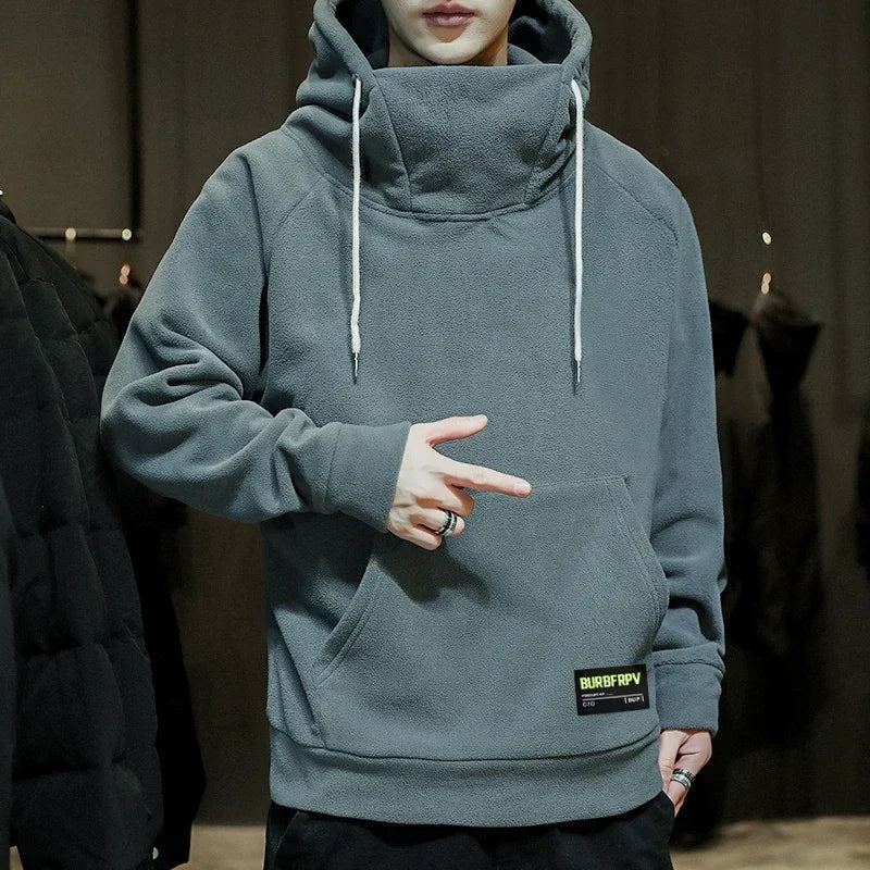 Hoodie d'Hiver Oversize Streetwear pour Hommes – Image 4