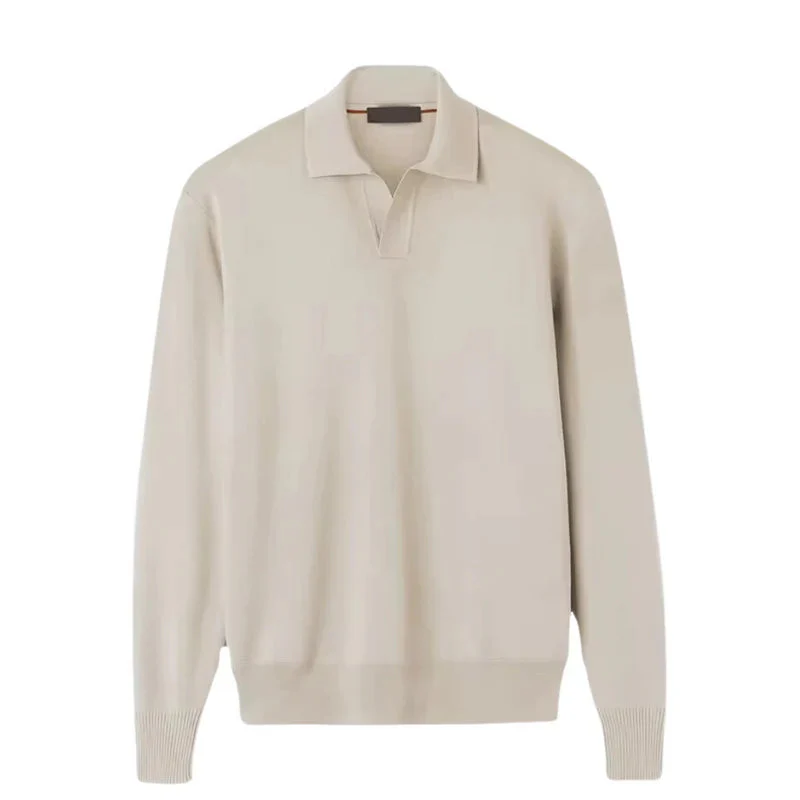 Rocco - Polo Old Money à manches longues – Image 3