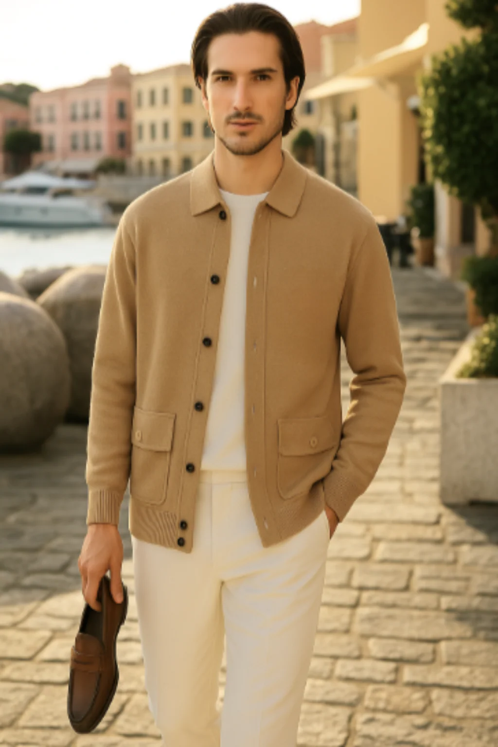 Veste Cardigan 100% Cachemire – Image 3