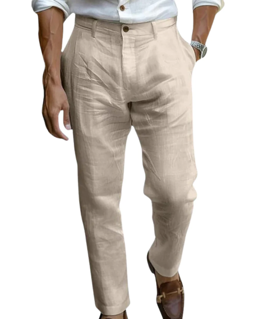 Saint-Tropez Pantalon en Lin Chic