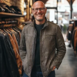 Urban Nomad - Veste en cuir