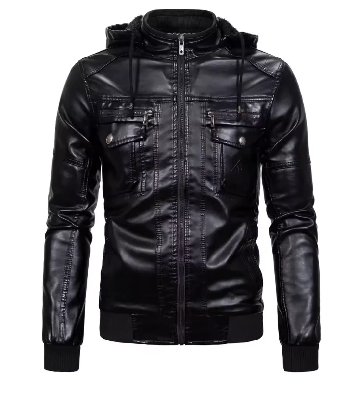 Veste en Cuir de Luxe – Image 9