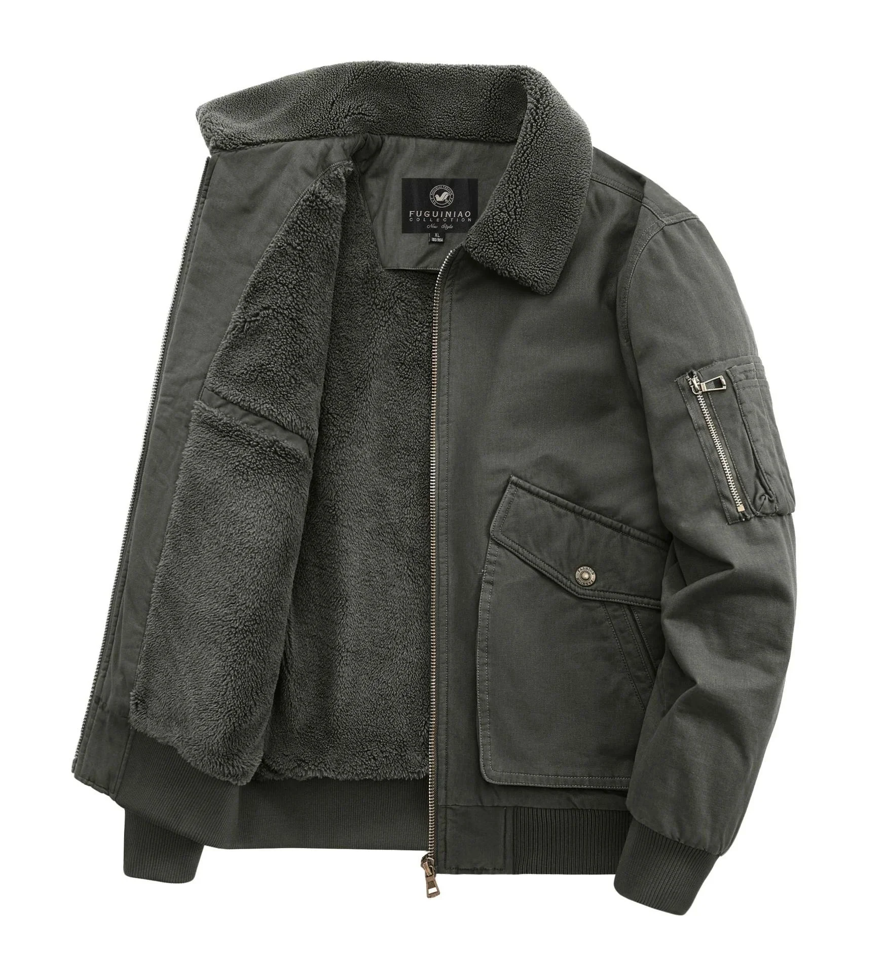 Sebastián - Veste d'Hiver Outdoor pour Homme Résistante au Vent – Image 5