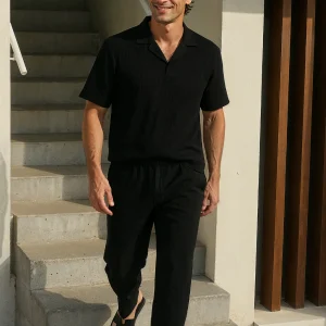 Ensemble Polo et Pantalon en Coton