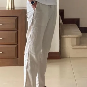 Fez – Pantalon en lin (oversize)