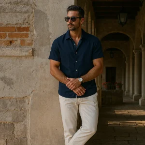 Ensemble d’été en lin élégant