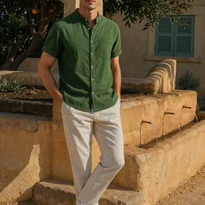 Ensemble tendance en lin – Maison Clément Paris