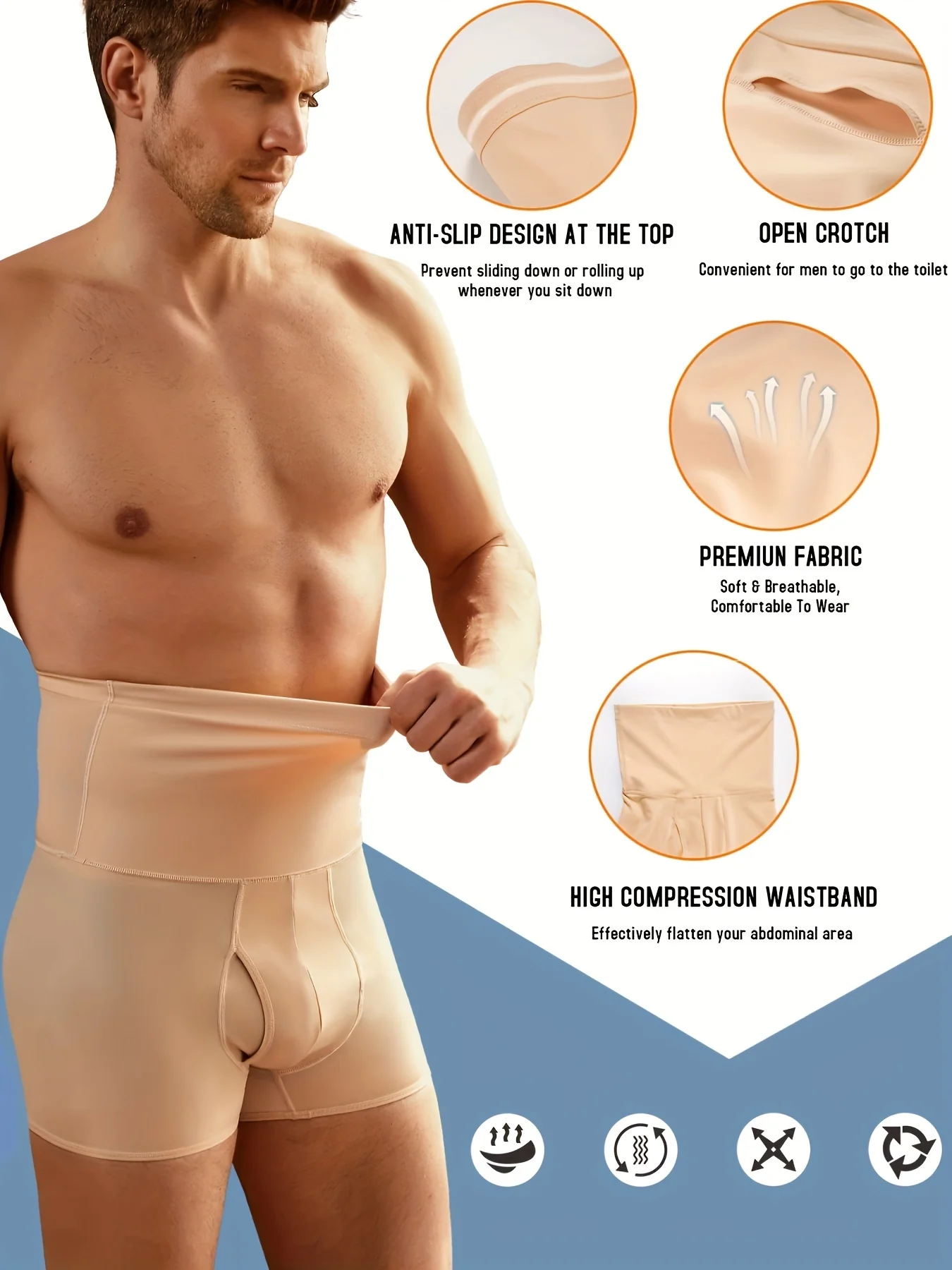 Sous-vêtements amincissants taille haute Body Shaper – Image 7