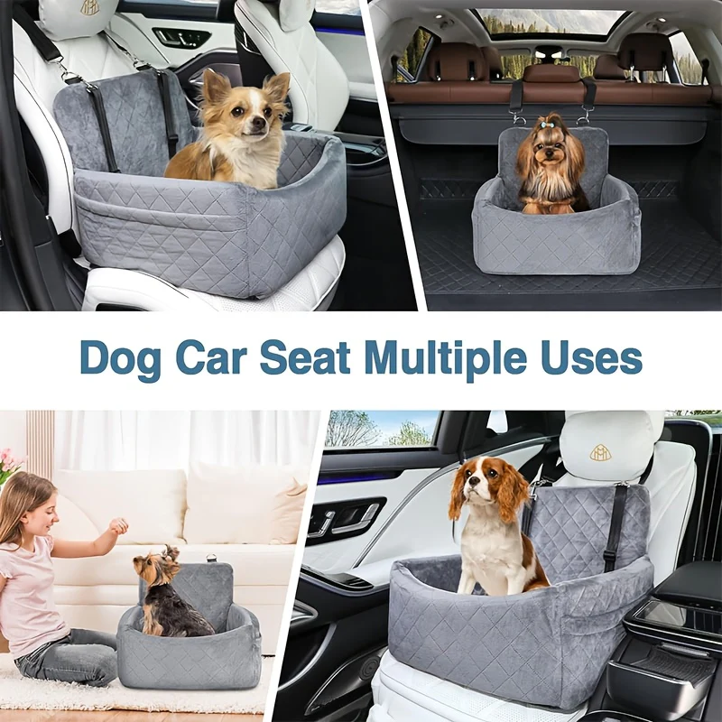 Siège auto portable de luxe pour chien / chat – Image 4