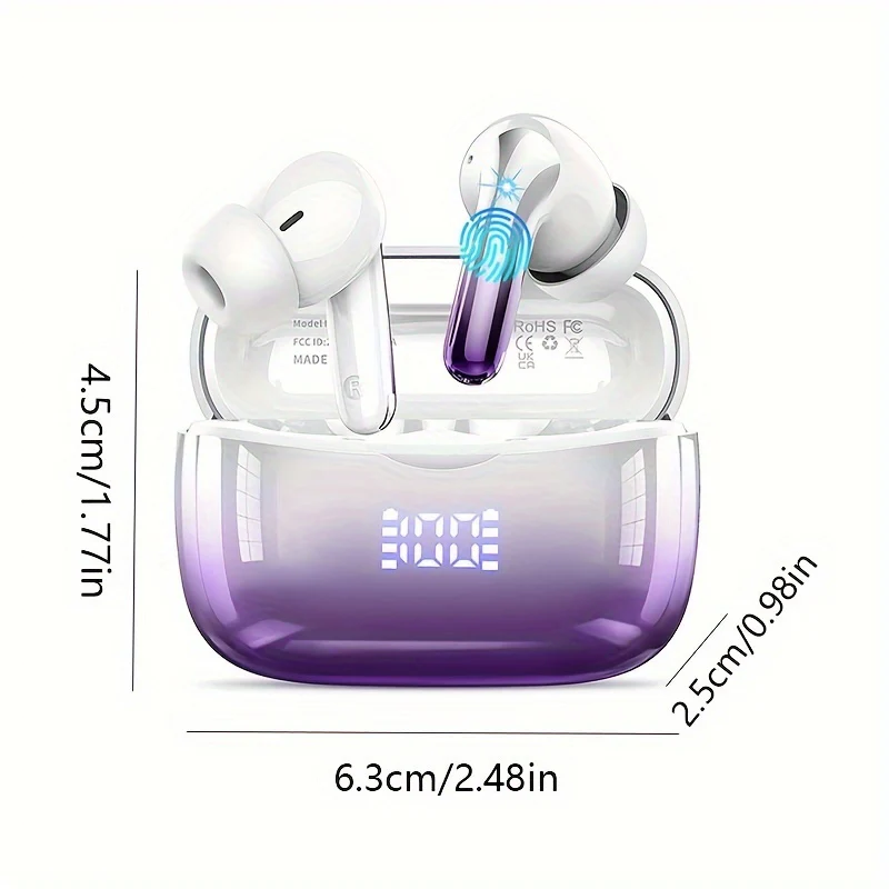 Écouteurs sans fil à palette de couleurs innovante – Image 3