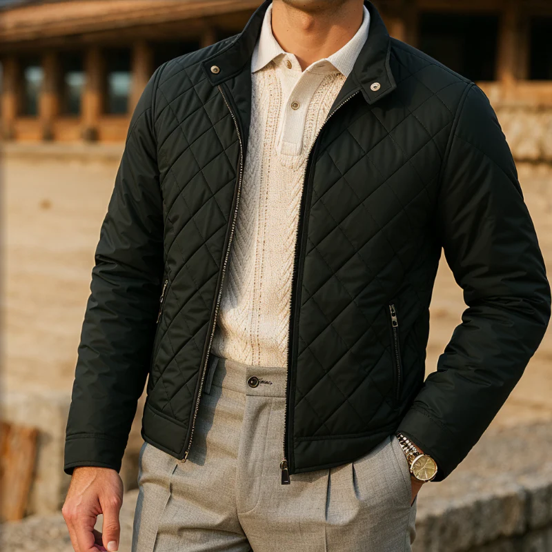 Hernando - Manteau décontracté pour homme – Style intemporel Old Money