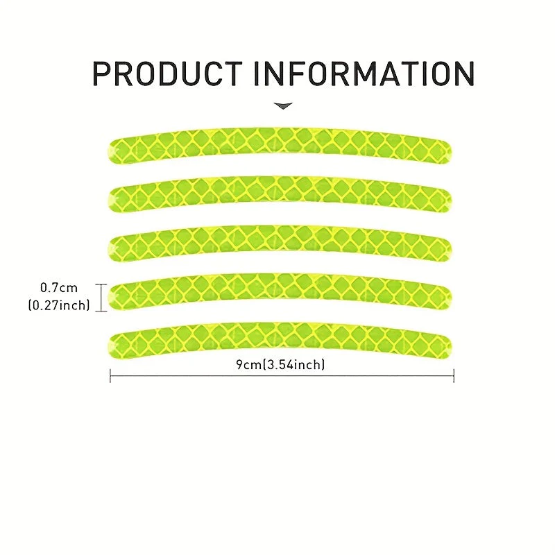 20 autocollants d'avertissement pour roues – Image 4