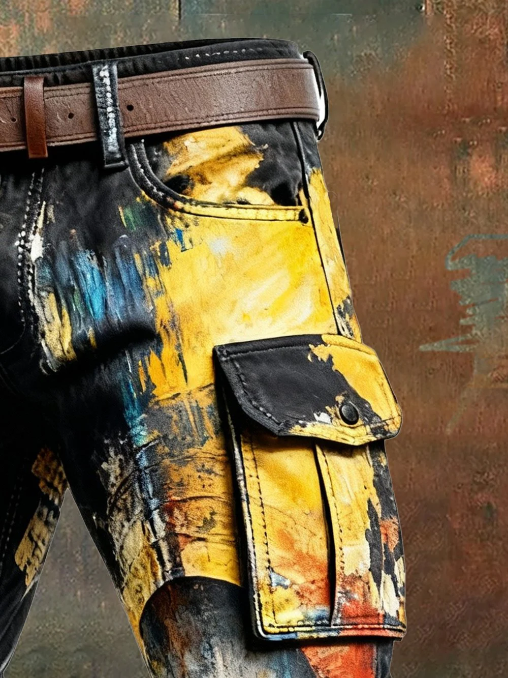 MAISON CLÉMENT PARIS™ | PANTALON CARGO ARTISTIQUE – Image 5