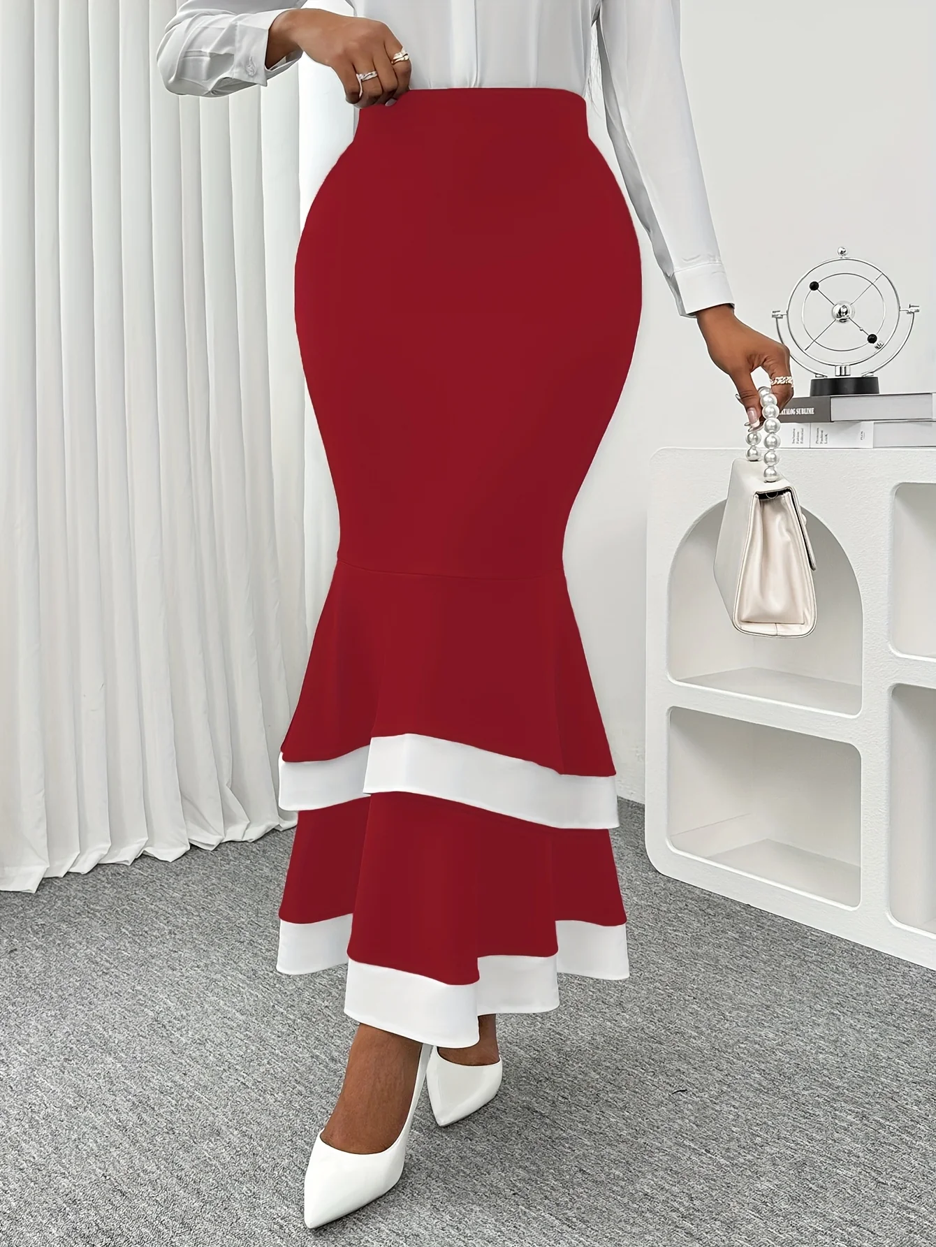 Jupe sirène élégante pour femme – Image 4