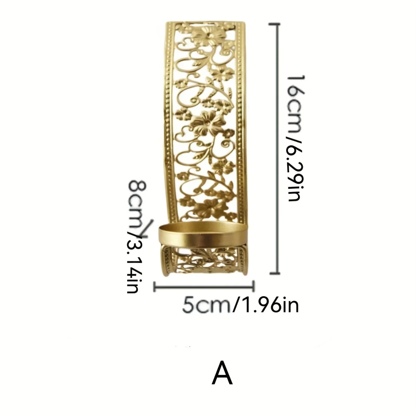 Élégant bougeoir mural – Image 7