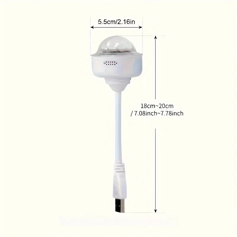 1 boule lumineuse magique USB à commande vocale – Image 8