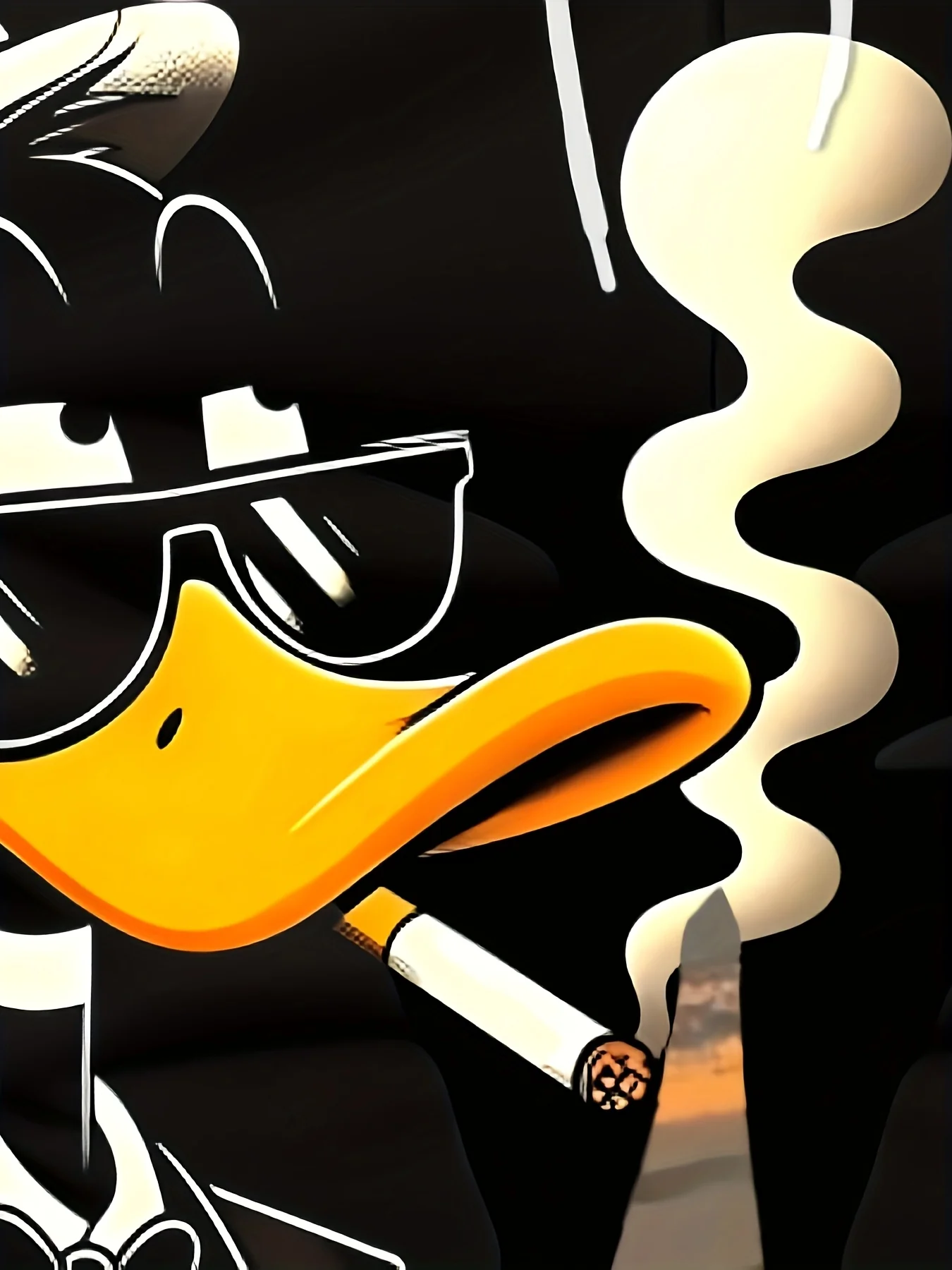 Short de plage homme imprimé canard 3D - Taille ajustable par cordon – Image 5