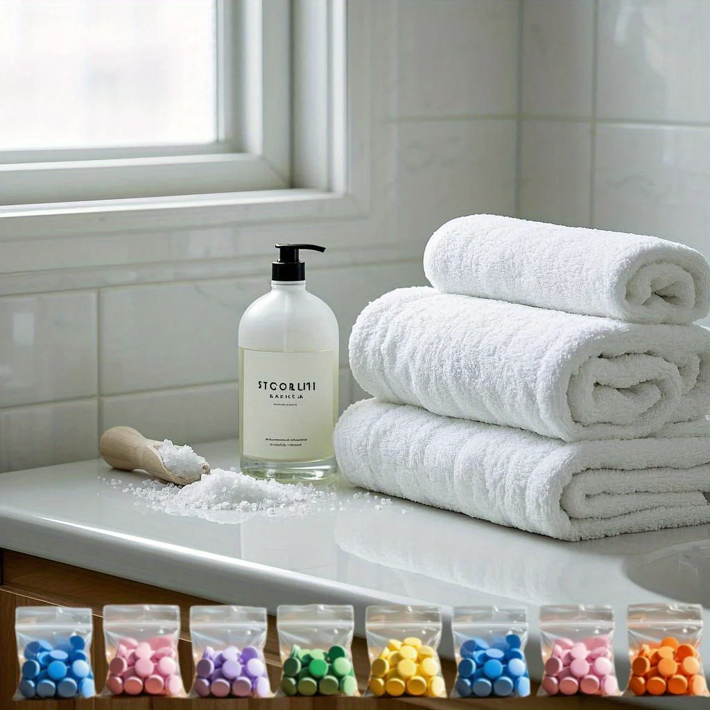 240 mini comprimés de sel de bain colorés de 3 g – Image 5