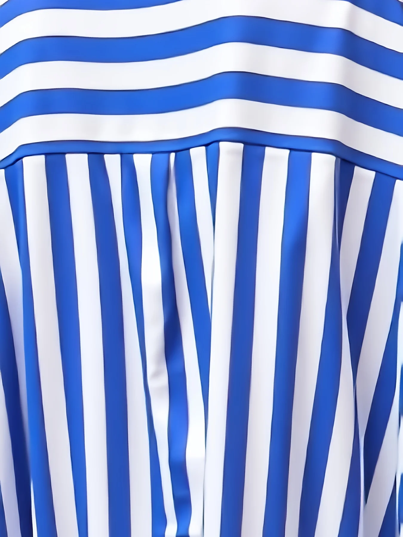 Robe chemise boutonnée à rayures – Image 4