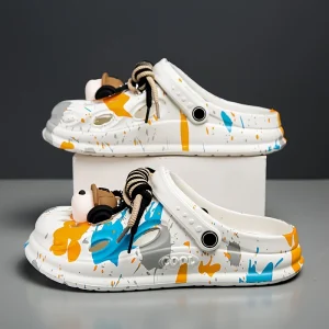 Sabots pour hommes/femmes à semelles épaisses , doux et confortables pour les loisirs de plein air, antidérapants et durables.