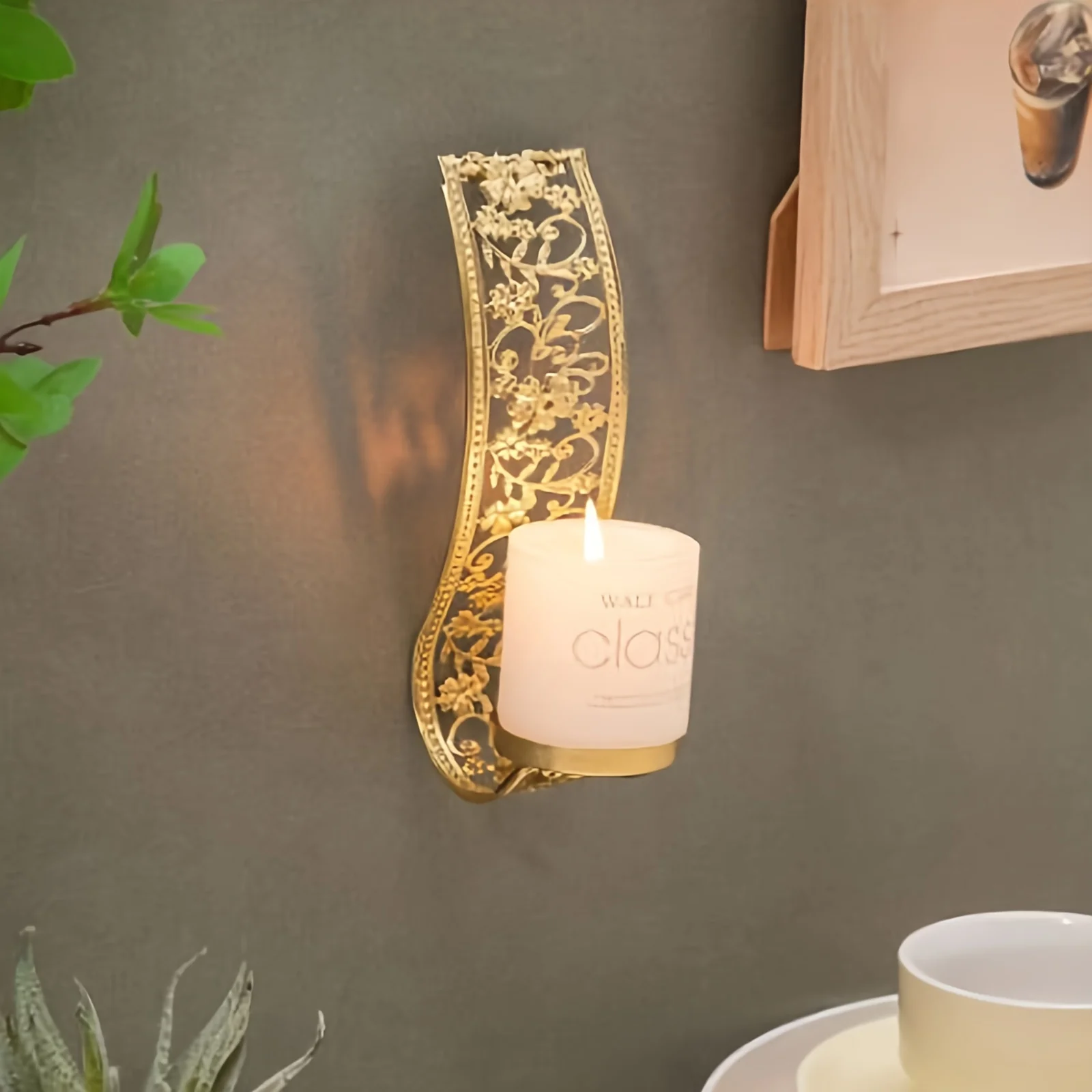 Élégant bougeoir mural – Image 4