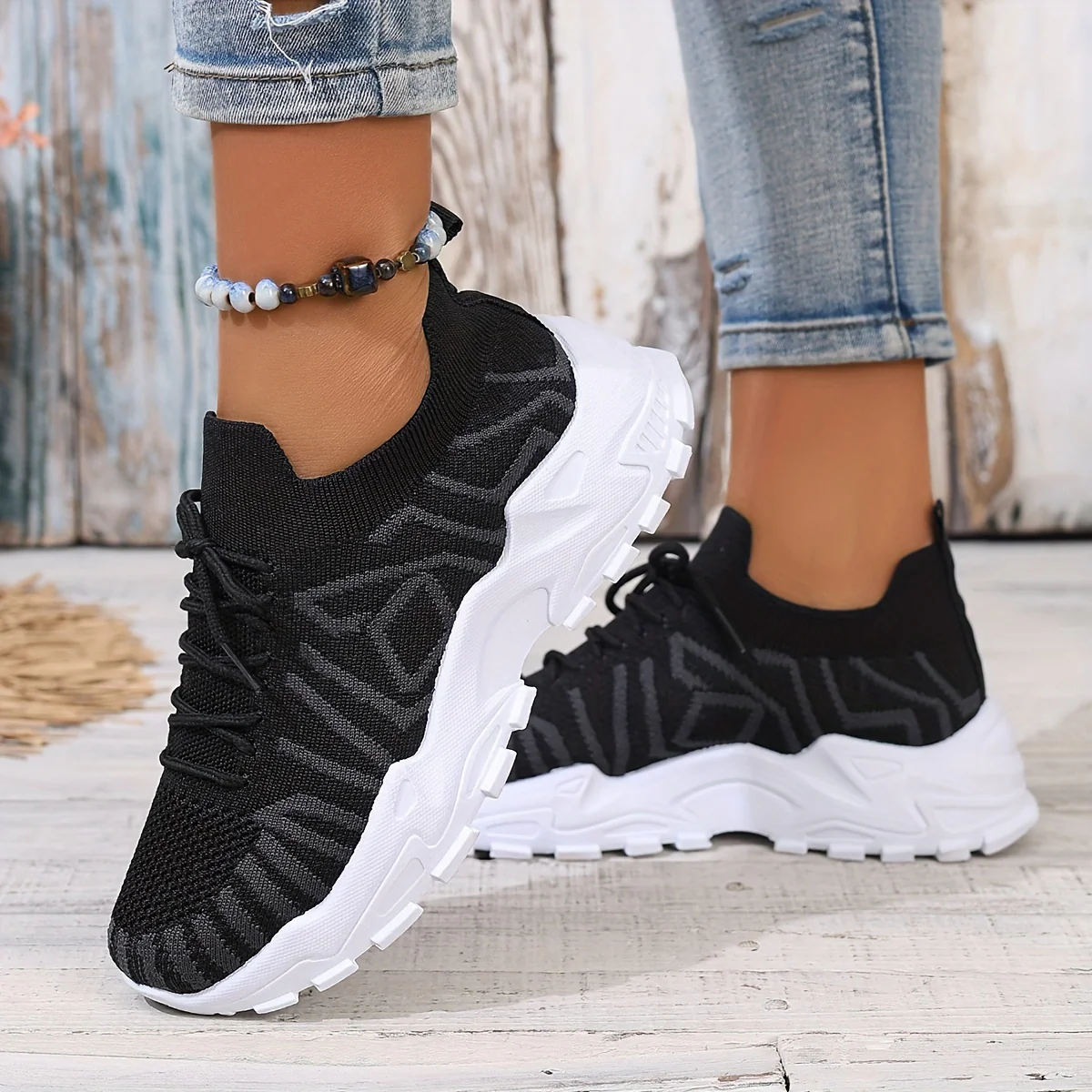 Baskets décontractées à lacets pour femme – Image 9