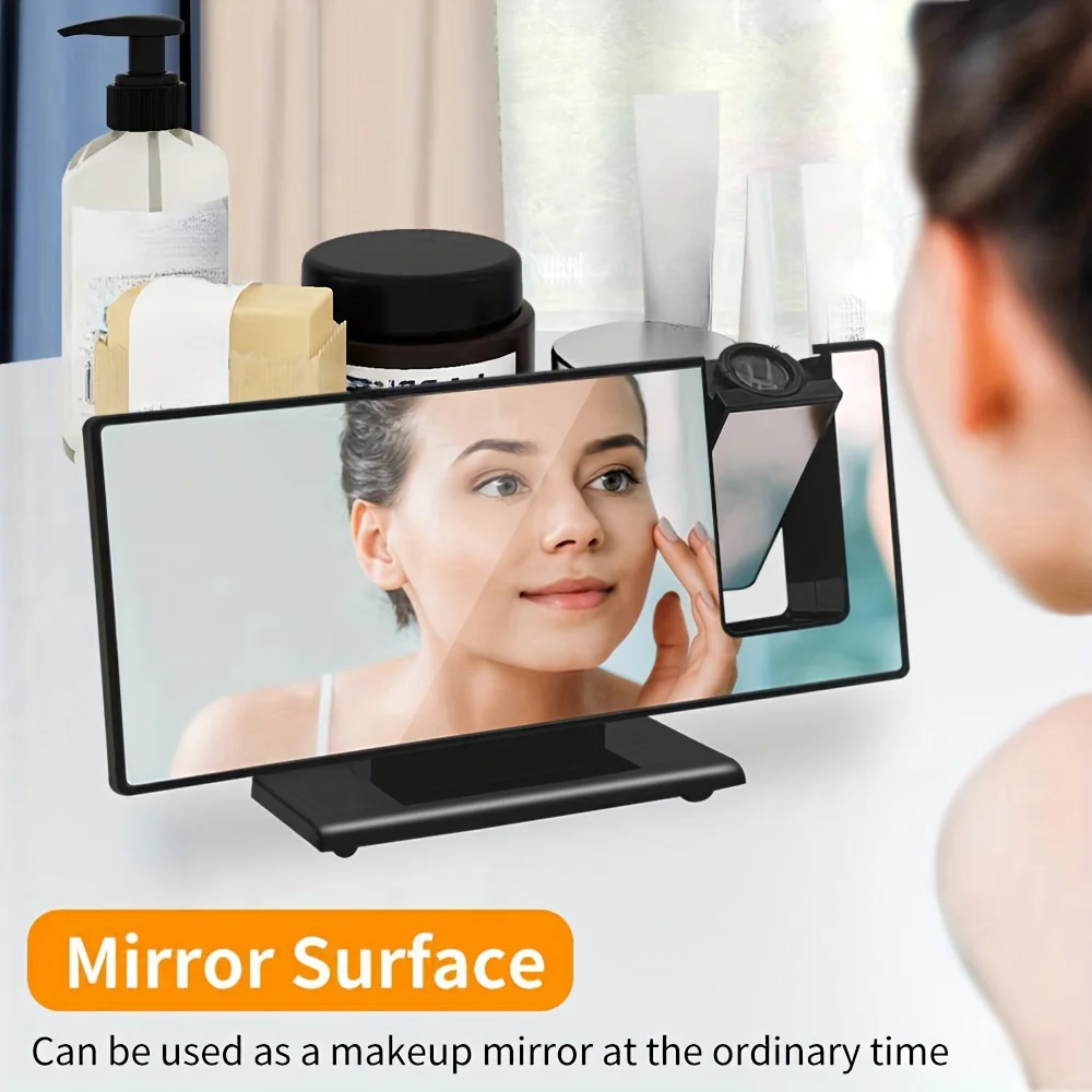 1 réveil NieNie rotatif à 180° avec projection et surface miroir, affichage LED – Image 6