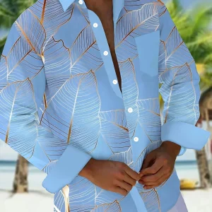 Chemise boutonnée , imprimé 3D