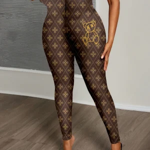 Leggings skinny élégants imprimés pour femme