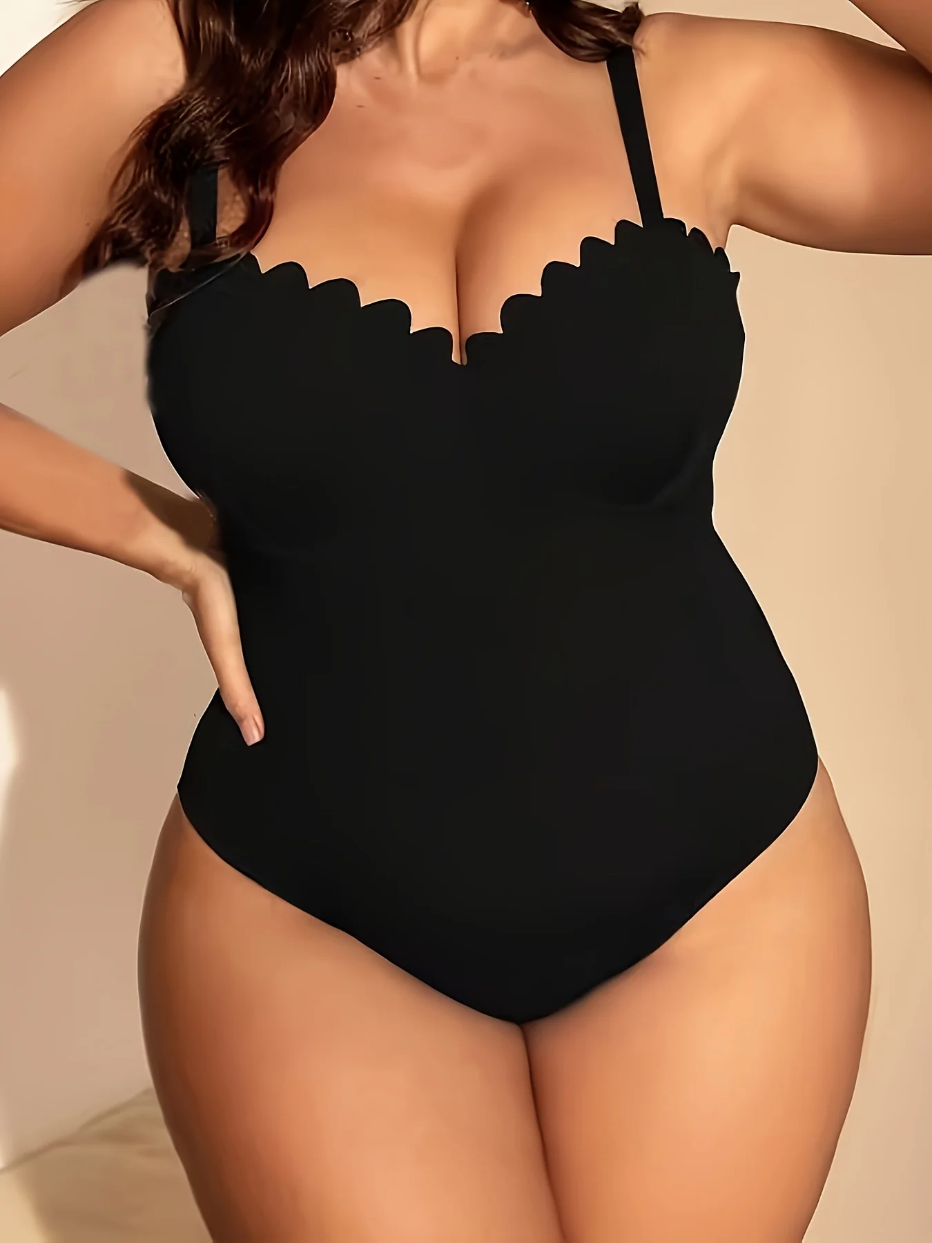 Maillot de bain une pièce grande taille – Image 4