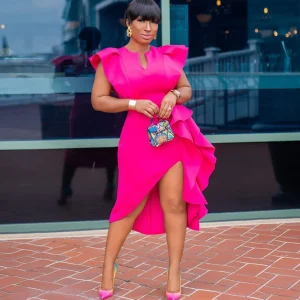 Robe de banquet  grande taille