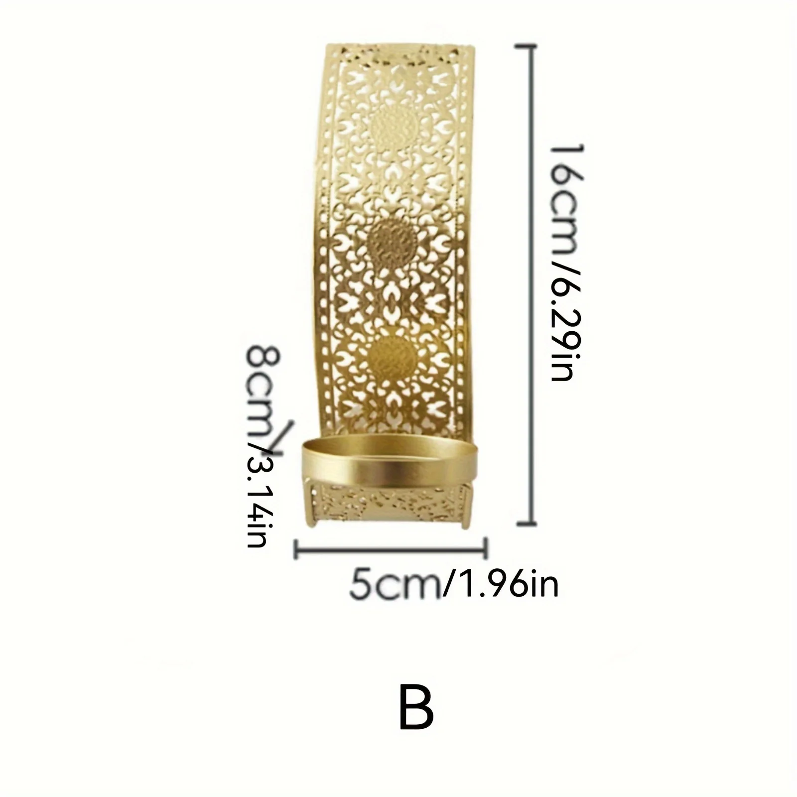 Élégant bougeoir mural – Image 8