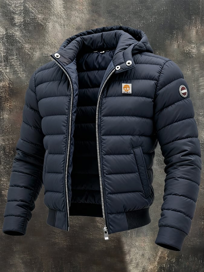 MAISON CLÉMENT PARIS™ | DOUDOUNE HOMME COURTE CAPUCHE – Image 2