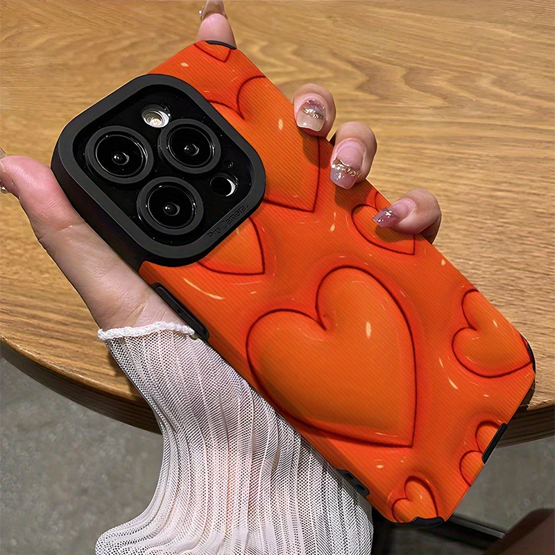 Coque de telephone, Le motif en forme de cœur, iphone – Image 4