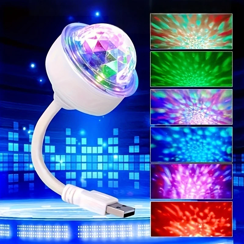 1 boule lumineuse magique USB à commande vocale – Image 9
