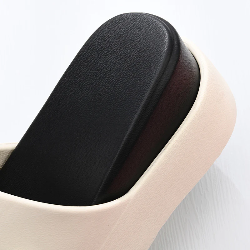 Pantoufles intérieures à semelle épaisse rehaussante – Image 6