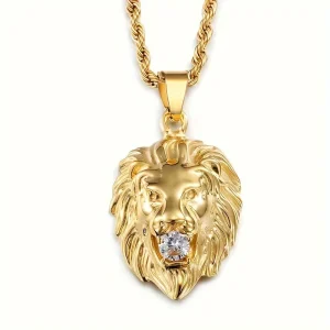 collier-avec-pendentif-lion