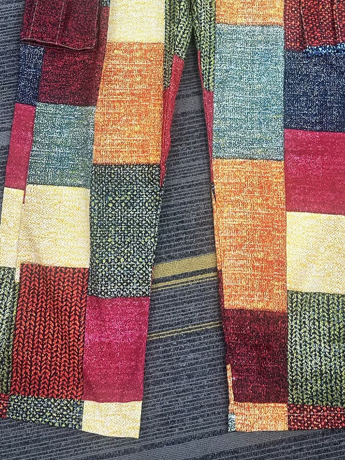 MAISON CLÉMENT PARIS™ | PANTALON CARGO HOMME PATCHWORK – Image 6