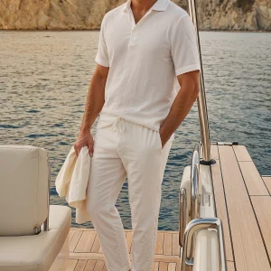 Lorenzo – Ensemble d'été en lin stylé