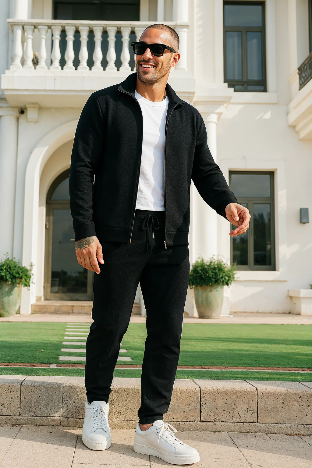 Benjamín - Ensemble de sport décontracté Old Money pour homme – Image 3