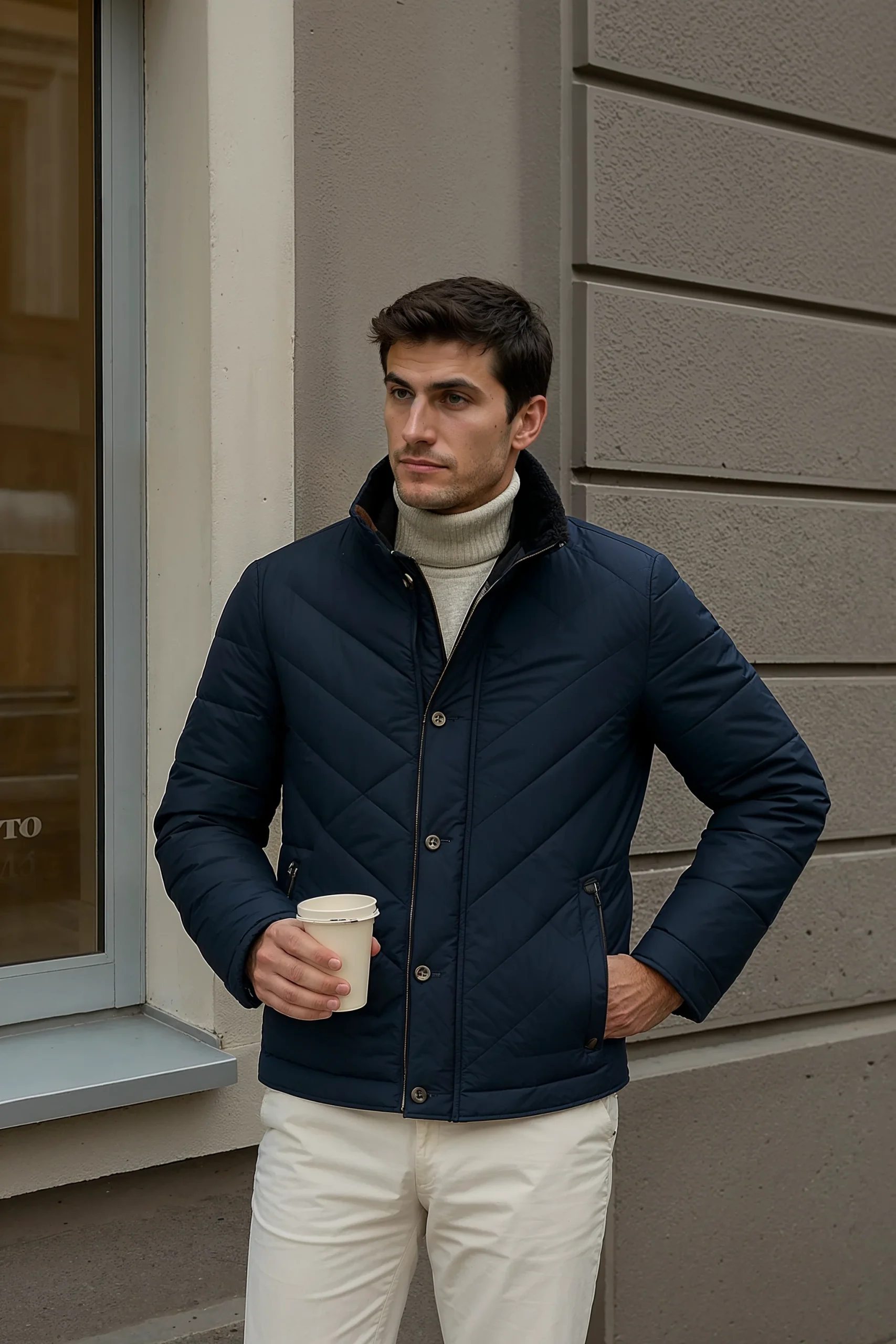 Antonio - Manteau d'affaires de luxe pour hommes – Image 3