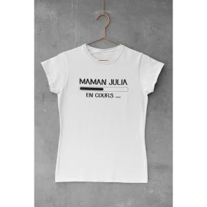 Tee-shirt Maman, Mamie, Tata..."en cours"