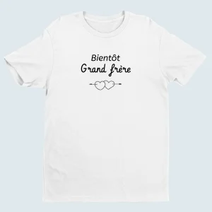 Tee-shirt Tout Petit "Bientôt grand frère"