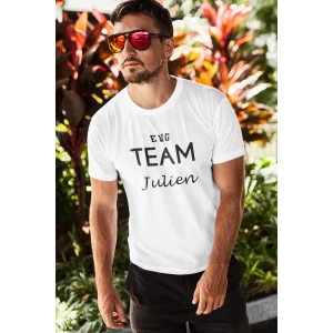 Tee-shirt EVG "Team & Prénom"