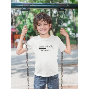 Tee-shirt Grand frère, Grande sœur..."en cours"